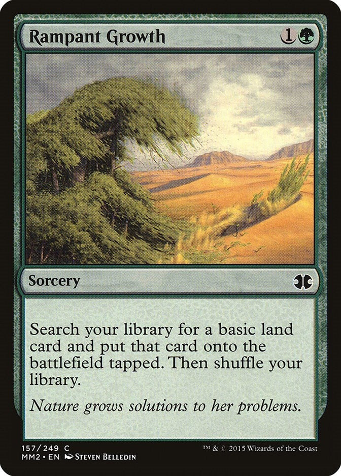 Image for Rampant Growth (157) [Modern Masters 2015] - Magic: The Gathering
