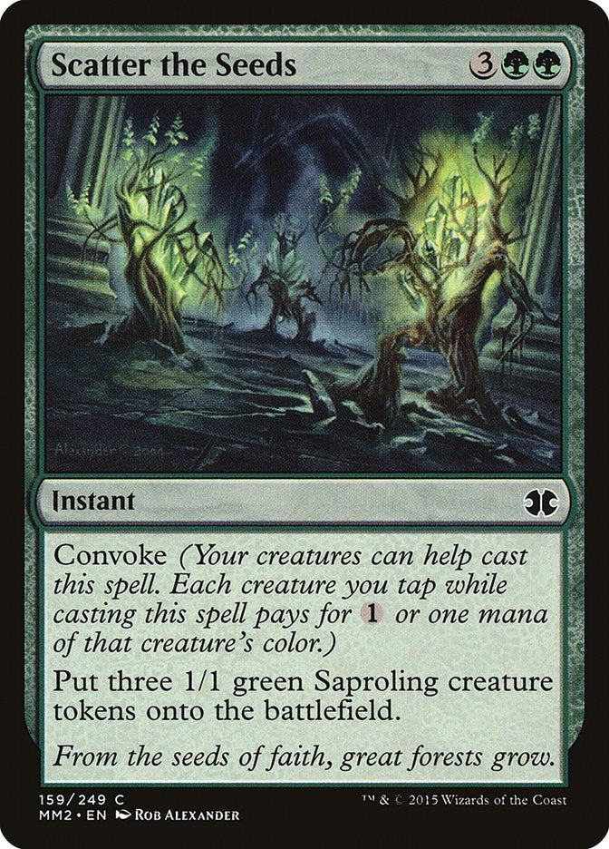 Image for Scatter the Seeds (159) [Modern Masters 2015] - Magic: The Gathering