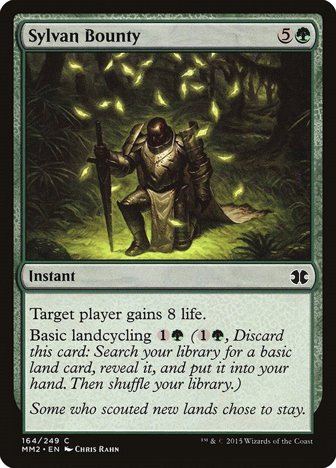 Image for Sylvan Bounty (164) [Modern Masters 2015] - Magic: The Gathering