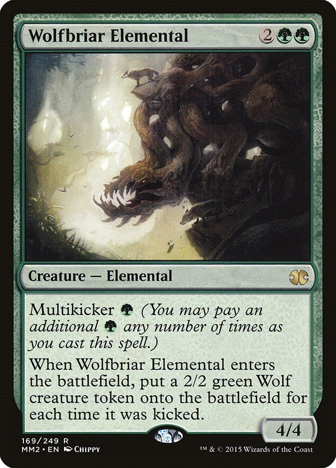 Image for Wolfbriar Elemental (169) [Modern Masters 2015] - Magic: The Gathering