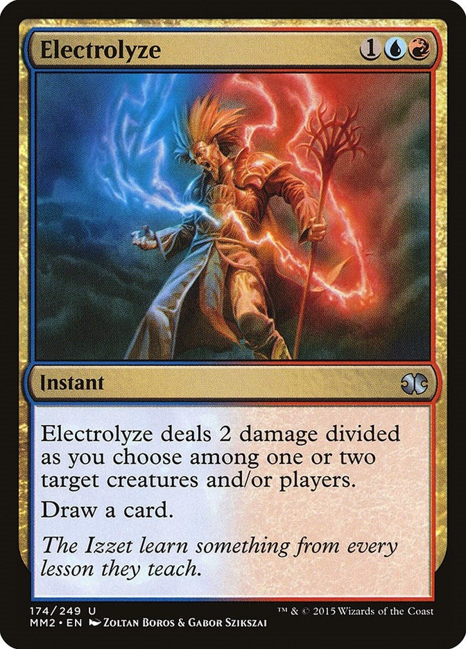 Image for Electrolyze (174) [Modern Masters 2015] - Magic: The Gathering