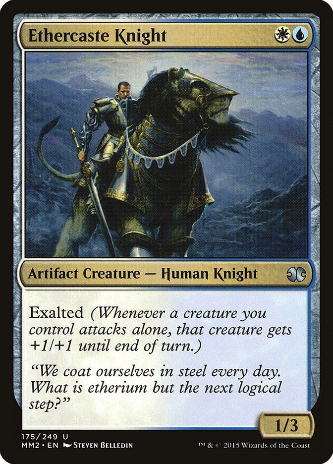 Image for Ethercaste Knight (175) [Modern Masters 2015] - Magic: The Gathering