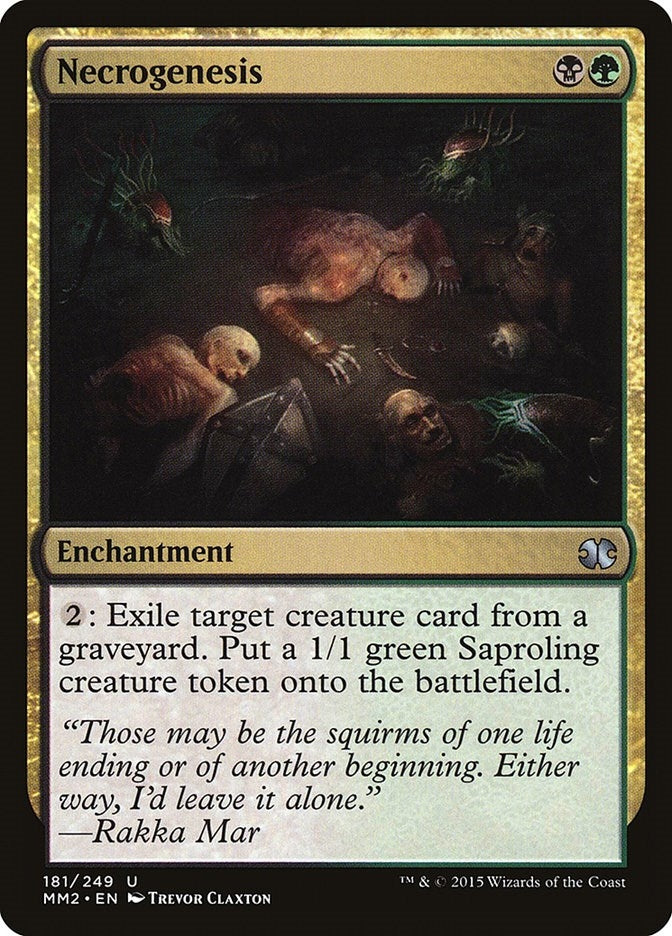 Image for Necrogenesis (181) [Modern Masters 2015] - Magic: The Gathering