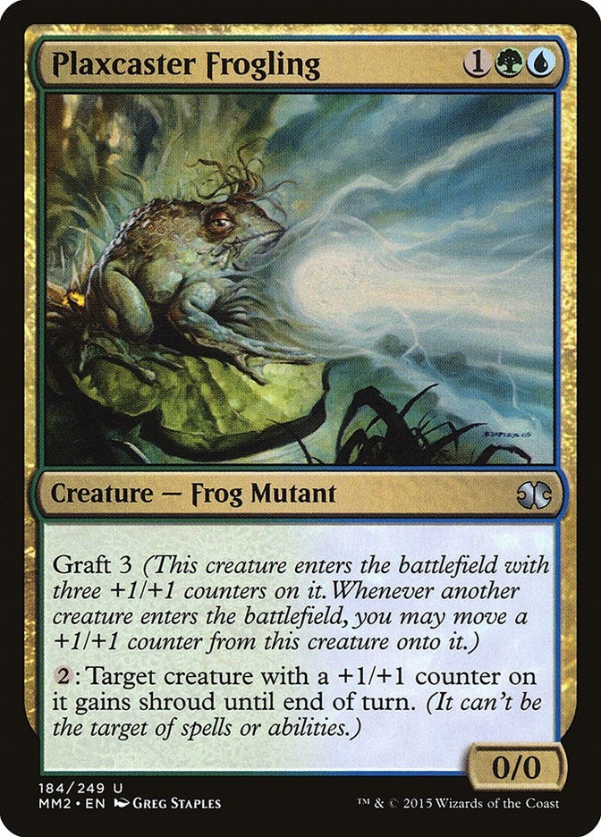 Image for Plaxcaster Frogling (184) [Modern Masters 2015] - Magic: The Gathering