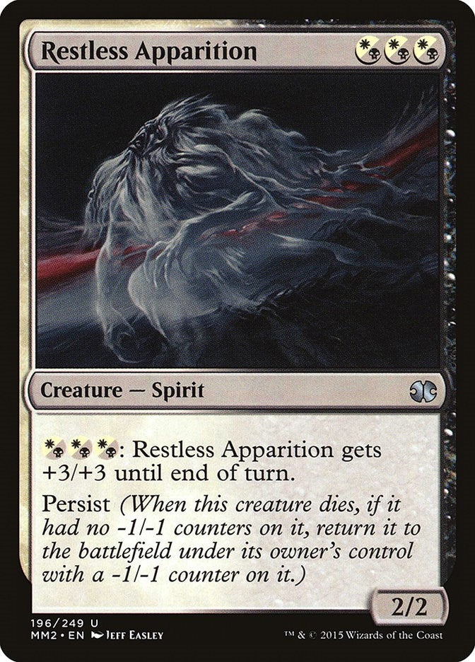 Image for Restless Apparition (196) [Modern Masters 2015] - Magic: The Gathering
