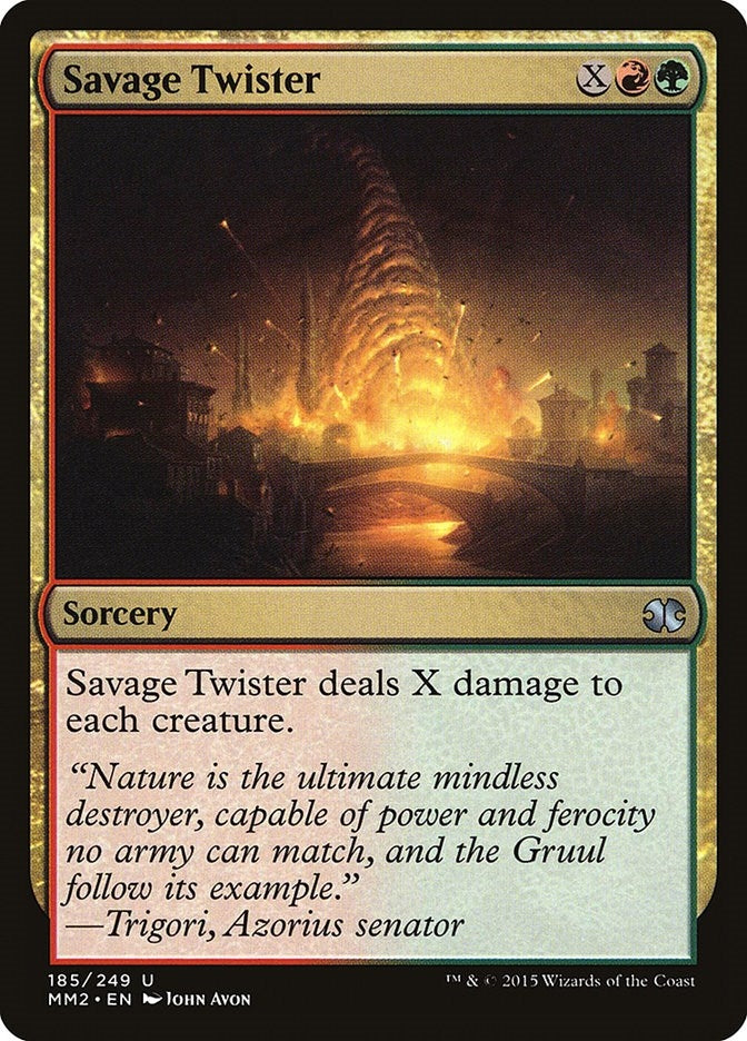 Image for Savage Twister (185) [Modern Masters 2015] - Magic: The Gathering