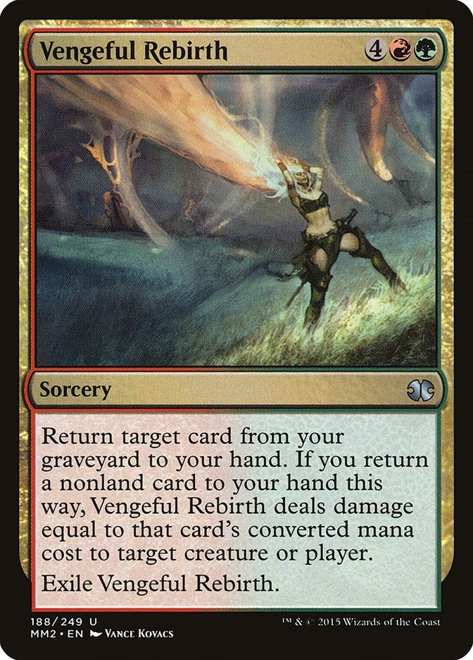 Image for Vengeful Rebirth (188) [Modern Masters 2015] - Magic: The Gathering