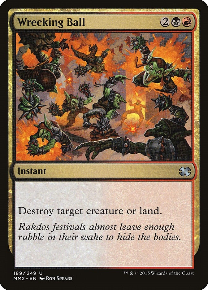 Image for Wrecking Ball (189) [Modern Masters 2015] - Magic: The Gathering