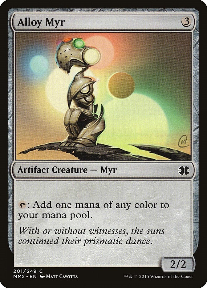Image for Alloy Myr (201) [Modern Masters 2015] - Magic: The Gathering