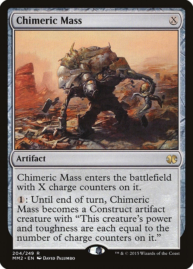 Image for Chimeric Mass (204) [Modern Masters 2015] - Magic: The Gathering