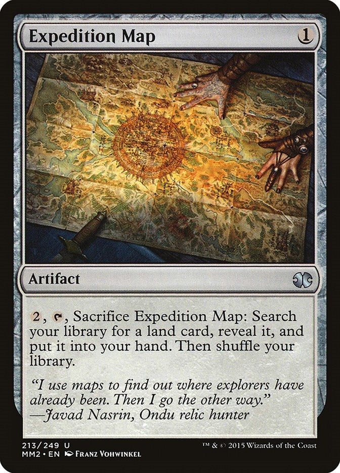 Image for Expedition Map (213) [Modern Masters 2015] - Magic: The Gathering