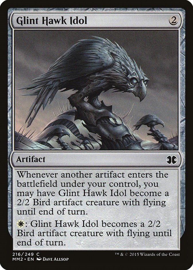 Image for Glint Hawk Idol (216) [Modern Masters 2015] - Magic: The Gathering