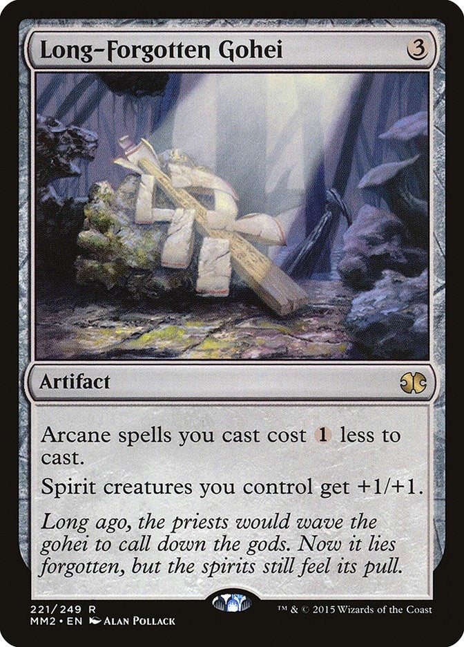 Image for Long-Forgotten Gohei (221) [Modern Masters 2015] - Magic: The Gathering