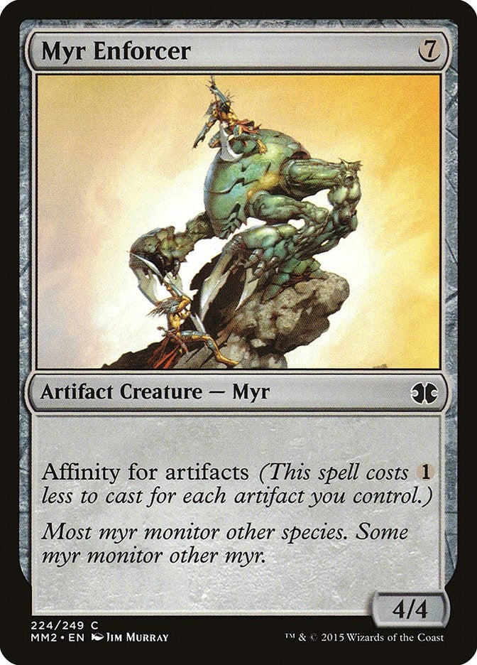 Image for Myr Enforcer (224) [Modern Masters 2015] - Magic: The Gathering