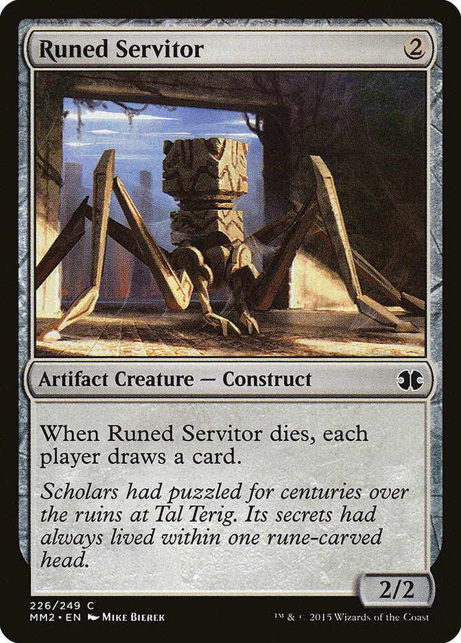 Image for Runed Servitor (226) [Modern Masters 2015] - Magic: The Gathering