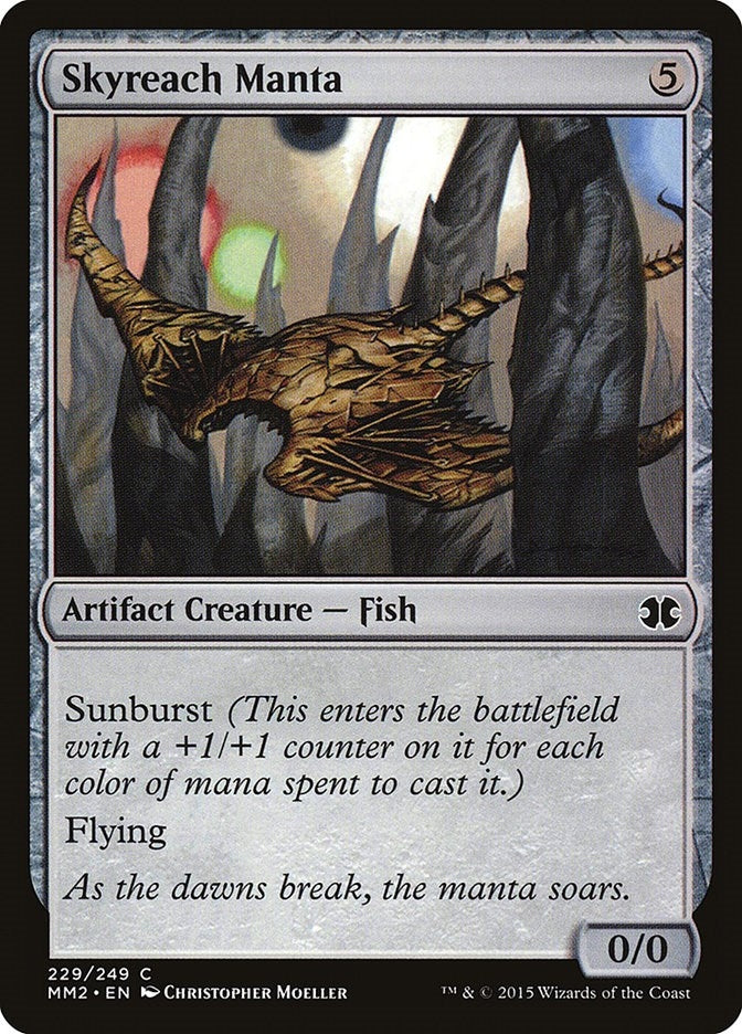 Image for Skyreach Manta (229) [Modern Masters 2015] - Magic: The Gathering
