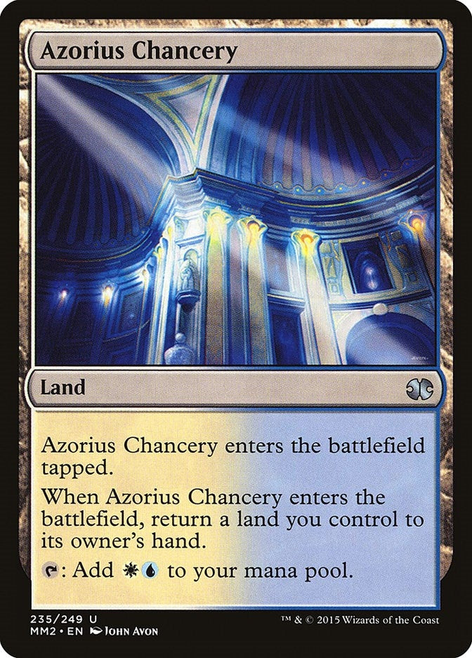 Image for Azorius Chancery (235) [Modern Masters 2015] - Magic: The Gathering