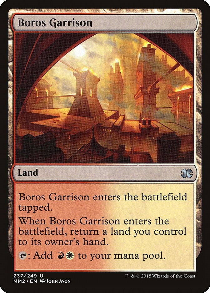 Image for Boros Garrison (237) [Modern Masters 2015] - Magic: The Gathering