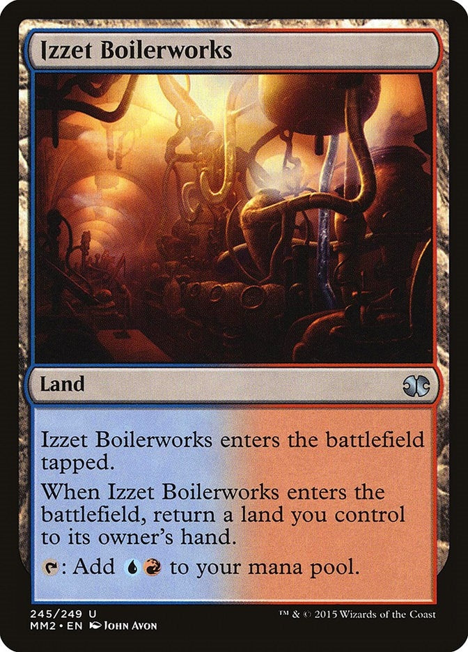 Image for Izzet Boilerworks (245) [Modern Masters 2015] - Magic: The Gathering