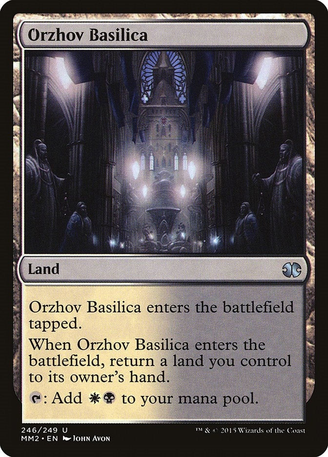 Image for Orzhov Basilica (246) [Modern Masters 2015] - Magic: The Gathering