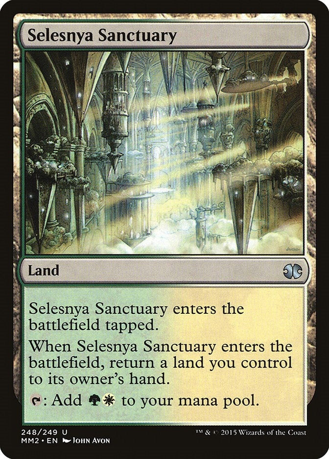 Image for Selesnya Sanctuary (248) [Modern Masters 2015] - Magic: The Gathering