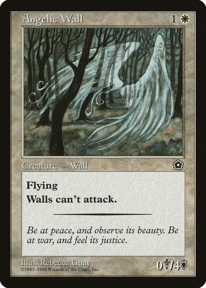 Image for Angelic Wall [Portal Second Age] - Magic: The Gathering