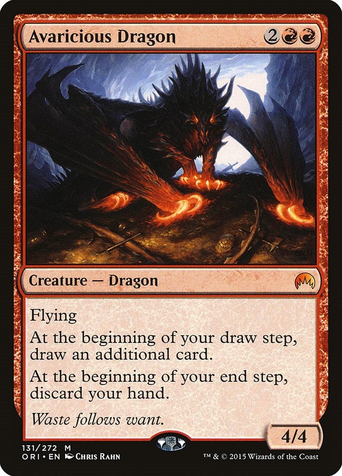 Image for Avaricious Dragon (131) [Magic Origins] - Magic: The Gathering