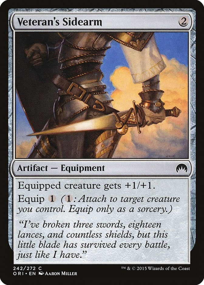 Image for Veteran's Sidearm (242) [Magic Origins] - Magic: The Gathering
