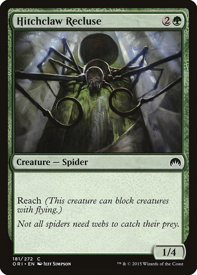 Image for Hitchclaw Recluse (181) [Magic Origins] - Magic: The Gathering