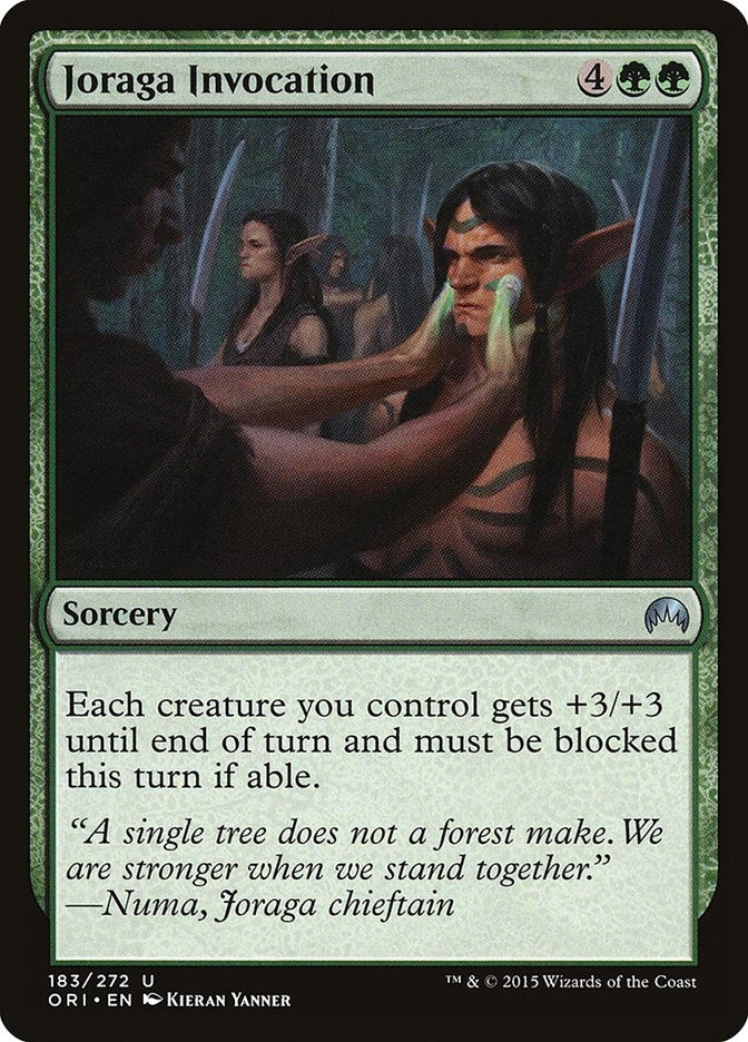 Image for Joraga Invocation (183) [Magic Origins] - Magic: The Gathering