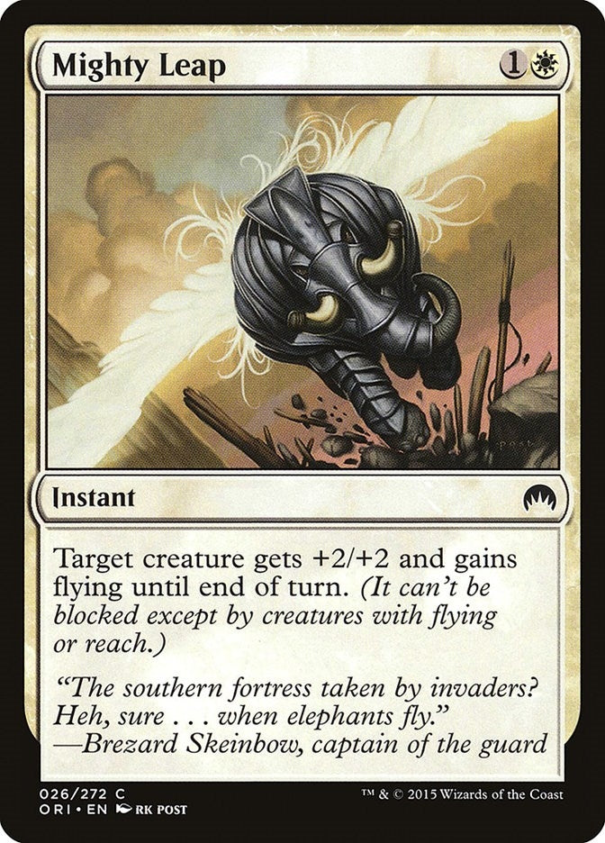 Image for Mighty Leap (26) [Magic Origins] - Magic: The Gathering