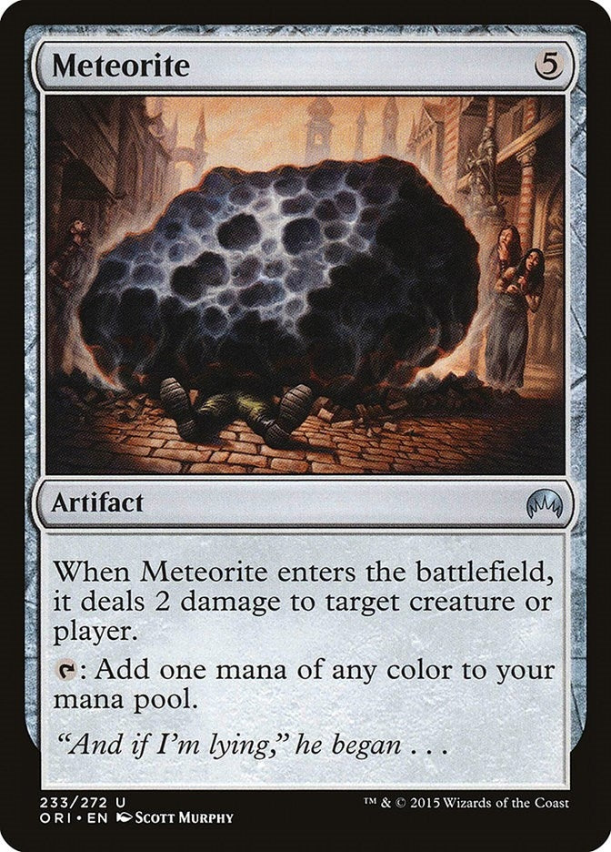 Image for Meteorite (233) [Magic Origins] - Magic: The Gathering