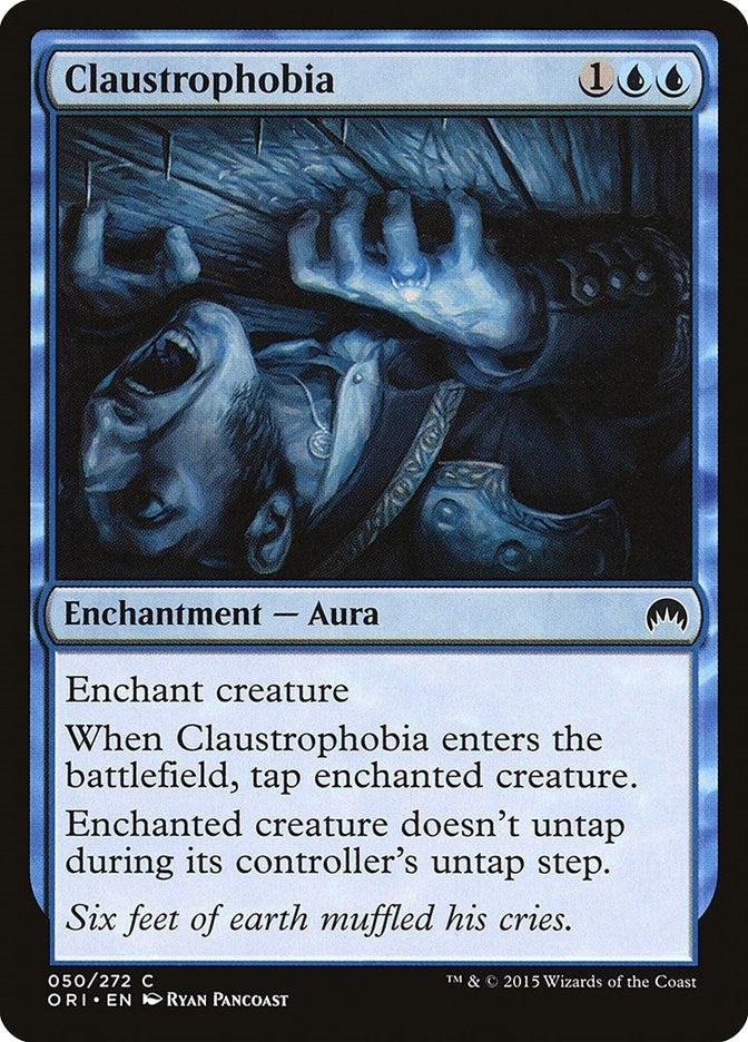 Image for Claustrophobia (50) [Magic Origins] - Magic: The Gathering