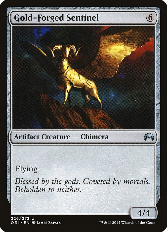 Image for Gold-Forged Sentinel (226) [Magic Origins] - Magic: The Gathering