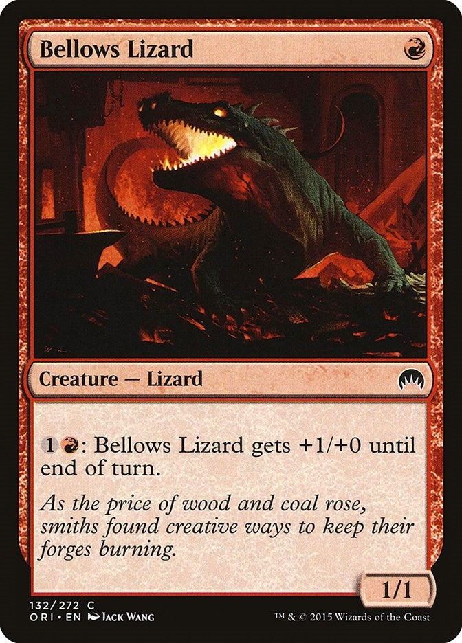 Image for Bellows Lizard (132) [Magic Origins] - Magic: The Gathering