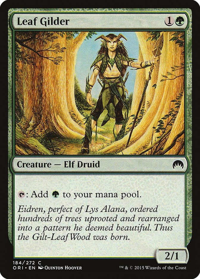 Image for Leaf Gilder (184) [Magic Origins] - Magic: The Gathering