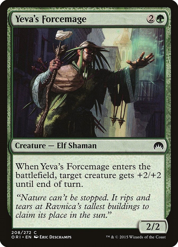 Image for Yeva's Forcemage (208) [Magic Origins] - Magic: The Gathering