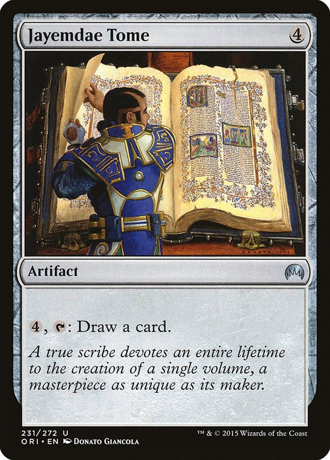 Image for Jayemdae Tome (231) [Magic Origins] - Magic: The Gathering